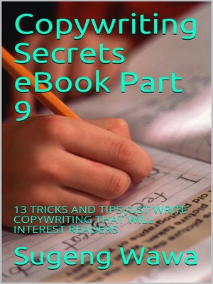 cover image of Copywriting Secrets eBook Part 9